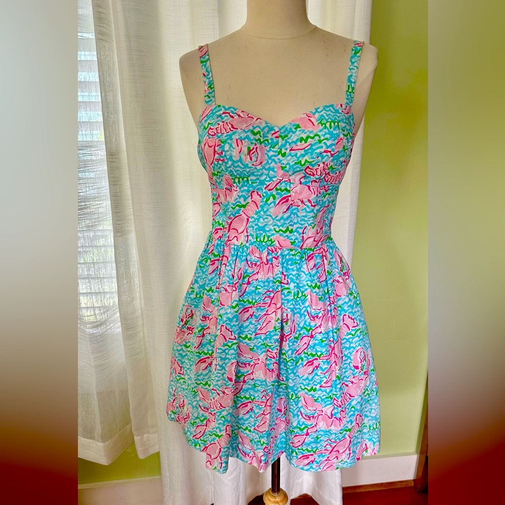 HTF Lilly Pulitzer sundress Lobstah Roll🦄